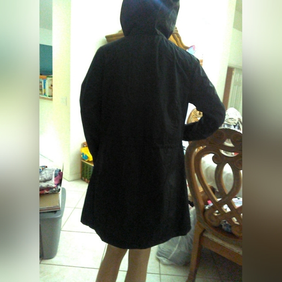 BNWT EXQUISITE JACKET BY URBAN REPUBLIC SZ. MED BLACK W/ DRAWSTRINGS PKTS HOODIE - Picture 11 of 15